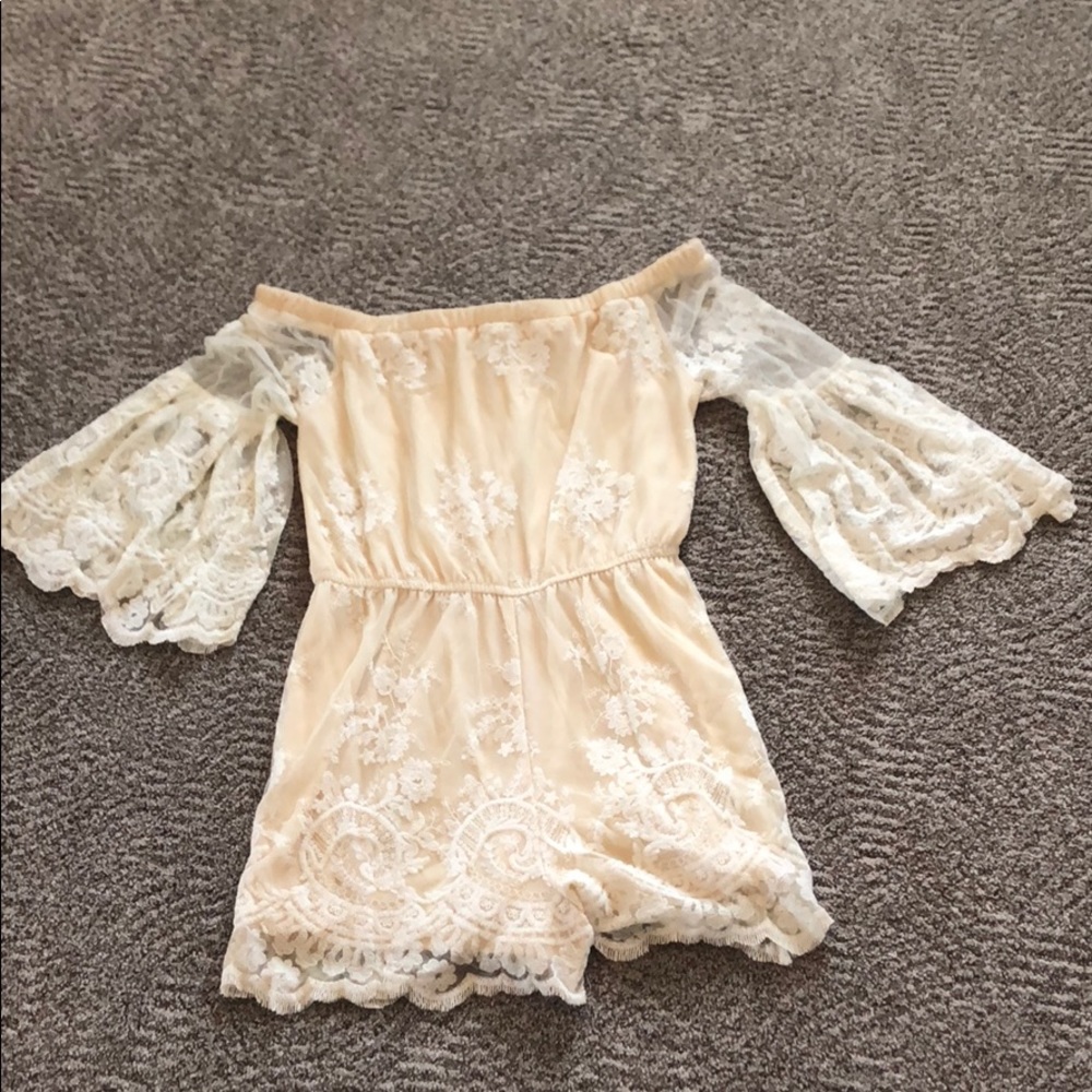White Romper